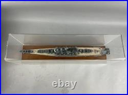 Pro Built 1/350 USS Salem CA-139 Heavy Cruiser Model Ship Custom Display Case