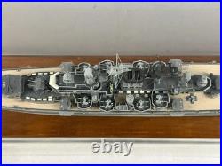 Pro Built 1/350 USS Salem CA-139 Heavy Cruiser Model Ship Custom Display Case