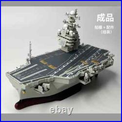 Q version US Navy Aircraft Carrier Island USS CVN 78 3Dprinted resin Model