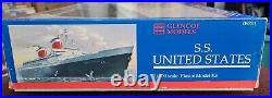 RARE 1/400 Glencoe Models S. S. United States Cruise Ship Model Kit 1995