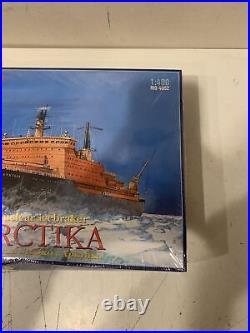 RARE, MARQUETTE Nuclear Icebreaker Ship Arctika Model Kit 1400 SEALED