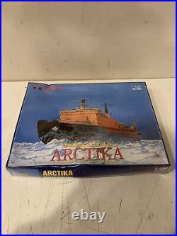 RARE, MARQUETTE Nuclear Icebreaker Ship Arctika Model Kit 1400 SEALED