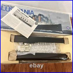 RARE Vintage Entex Models The Late Great Lusitania 1350 Scale Plastic Model Kit