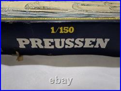RARE Vtg 1970's Heller Preussen Ship Boat Model Kit N813 Inside Factory Sealed