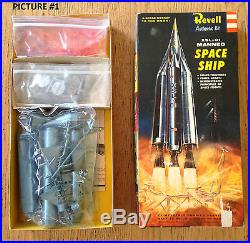 REVELL 1/96 scale #H-1800198 XSL-01 Manned Space Ship S kit (1958) NO RESERV