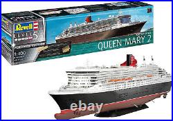 REVELL QUEEN MARY 2 PLASTIC MODEL SHIP KIT 1400 SCALE cruise liner RMX05199 NEW