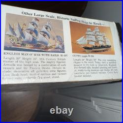 REVELL USS Constitution Old Ironsides 1976 model H-398 196 Ship Navy Brand New