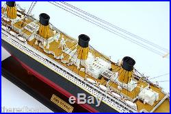 RMS Titanic High Quality scale 1350 Handcrafted Wooden Cruise Ship Model