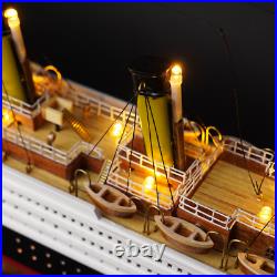 RMS Titanic Model Cruise Ship 23'' Handmade Model Ship Table Decor Birthday Gift