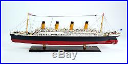 RMS Titanic White Star Line Cruise Ship Handmade Ship Model 40