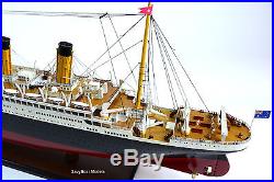 RMS Titanic White Star Line Cruise Ship Handmade Ship Model 40