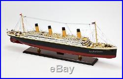 RMS Titanic White Star Line Cruise Ship Model 40 Museum Quality
