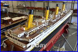 RMS Titanic White Star Line Cruise Ship Model 70 Museum Quality