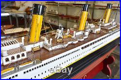 RMS Titanic White Star Line Cruise Ship Model 70 Museum Quality