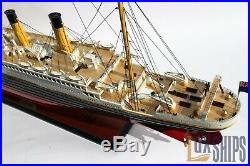 RMS Titanic Wood Cruise Ship Model 40 Special Edition