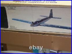 ROYAL AQUARIUS RC model airplane kit vintage rare! 1970s pattern ship. 60 size