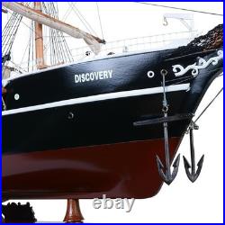 RRS Discovery Old Modern Handicrafts Wooden Ship Replica 8.8LBS
