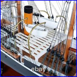 RRS Discovery Old Modern Handicrafts Wooden Ship Replica 8.8LBS