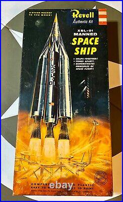 Rare 1957 Revell Authentic Kit XSL-01 Manned Space Ship