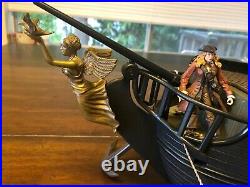 Rare Disney Black Pearl Pirate Ship Kids Playset and Accessories by Zizzle