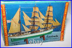 Rare Large 1950's Constructo Eagle Wooden Model Ship Kit MIB