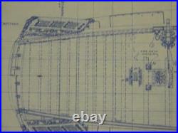 Rare Original Sea Gull Model Ship Plan CONFEDERACY 1778 Unparalleled Detail Sgnd