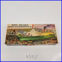 Rare Vintage 1967 Airfix Free Enterprise II Ship Boat Model Kit 1/600 England