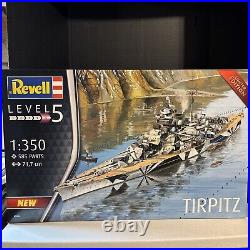 Revell 05096 Limited Edition Tirpitz Battleship Model Kit-nib-1350 Scale