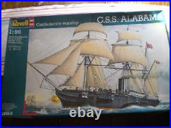 Revell #05604 Confederate Warship CSS Alabama 196 Model Ship 2006 Issue