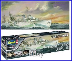 Revell 172 00451 Flower Class Corvette Technik Model Ship Kit