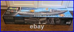Revell 172 German U-boat Submarine Type IX C-40 U190 Model Kit Open Box