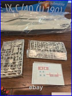 Revell 172 German U-boat Submarine Type IX C-40 U190 Model Kit Open Box