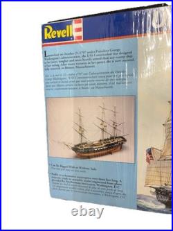 Revell 196 Scale USS Constitution Ship Model Kit From 2004 NIOB