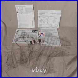 Revell 196 Scale USS Constitution Ship Model Kit From 2004 NIOB