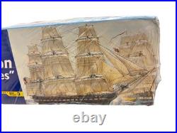 Revell 196 Scale USS Constitution Ship Model Kit From 2004 NIOB