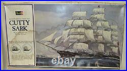 Revell 1974 #H-399 Cutty Sark Clipper Ship 196 Open Box (PS) (D. Sails)