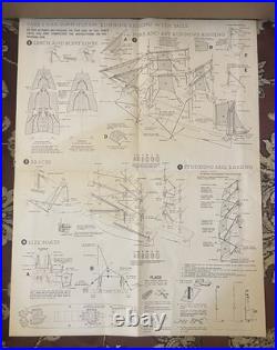 Revell 1978 USS Constitution Ship Model Kit Museum Classics