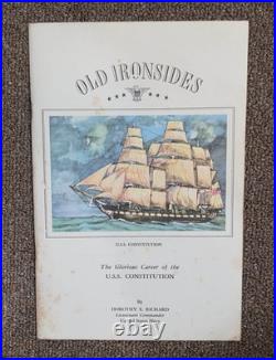 Revell 1/96 U. S. S. Constitution Old Ironsides Ship Model Kit H-3981500 1969