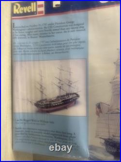 Revell #85-0398 U. S. S Constitution Old Ironsides 196 Model Ship Sealed READ M