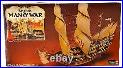 Revell English Man O' War 16th Century Elizabethan Galleon Model Ship Kit H-397