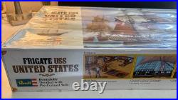 Revell Frigate USS United States Old Waggon Model Ship H-396 196