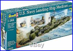 Revell Gmbh Plastic Kits #05123 1/144 U. S. Navy Landing Ship Medium (Early)(2014)