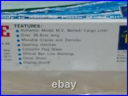 Revell M. V. Benledi Cargo Liner Ship Plastic Model Kit Vintage