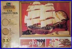 Revell Museum Classics USS Constitution Model Ship Vintage 1978 Sealed Inside
