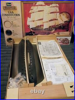Revell Museum Classics USS Constitution Model Ship Vintage 1978 Sealed Inside