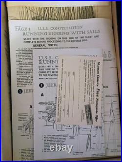 Revell Museum Classics USS Constitution Model Ship Vintage 1978 Sealed Inside