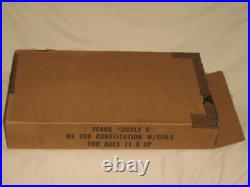 Revell USS Constitution Old Ironside Ship 196 Scale 1976 Plastic Model Kit H398