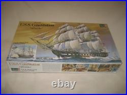 Revell USS Constitution Old Ironside Ship 196 Scale 1976 Plastic Model Kit H398