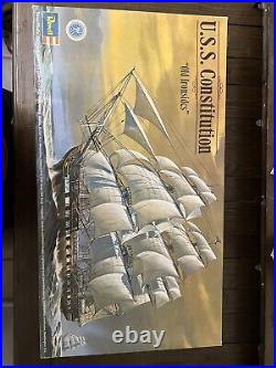 Revell USS Constitution Old Ironsides Ship 196 1976 Plastic Model Kit H398