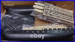 Revell USS Constitution Old Ironsides Ship 196 1976 Plastic Model Kit H398